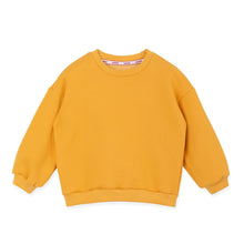 将图片加载到图库查看器,kids mustard fleece sweatshirt