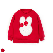 将图片加载到图库查看器,girls red winter sweatshirt