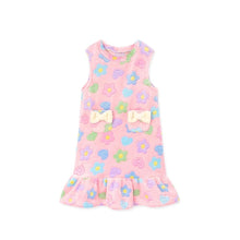 Load image into Gallery viewer, girls pink pajama dress
