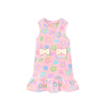 Load image into Gallery viewer, girls pink pajama dress