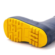 将图片加载到图库查看器,kids navy dinosaur rain boots