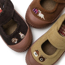 Load image into Gallery viewer, kids fur slip on shoes