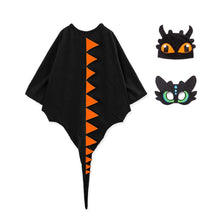 Load image into Gallery viewer, dinosaur halloween costume cape