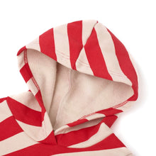Load image into Gallery viewer, girls red striped dress