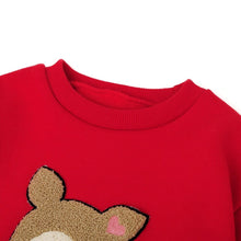 将图片加载到图库查看器,girls red fleece dress