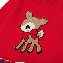将图片加载到图库查看器,girls red fleece dress