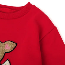 将图片加载到图库查看器,girls red fleece dress