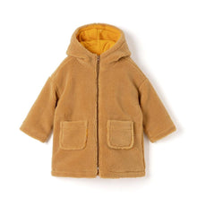 Load image into Gallery viewer, kids brown puffy jacket