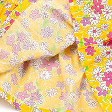 将图片加载到图库查看器,girls yellow flower dress