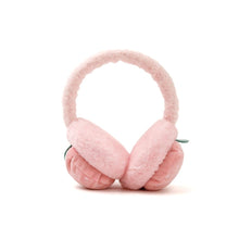 将图片加载到图库查看器,kids pink earmuffs