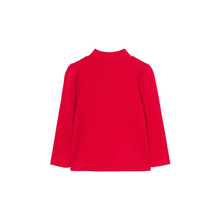 将图片加载到图库查看器,girls red tshirt