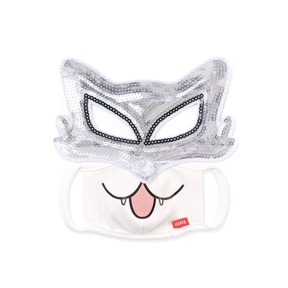 'glitter Cat' Halloween Mask Set (for Kids) 