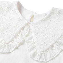 将图片加载到图库查看器,girls white t-shirt