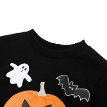 Load image into Gallery viewer, black halloween costume sweatshirt