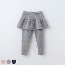 将图片加载到图库查看器,girls grey fleece skirt leggings