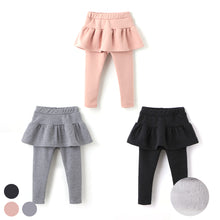 将图片加载到图库查看器,girls fleece skirt leggings