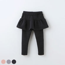 将图片加载到图库查看器,girls charcoal fleece skirt leggings