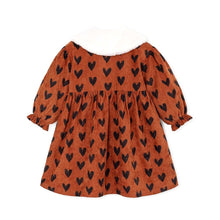 Load image into Gallery viewer, girls brown dress