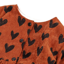 Load image into Gallery viewer, girls brown dress