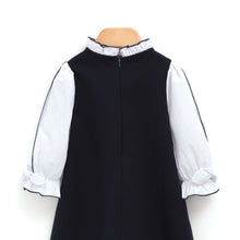 Load image into Gallery viewer, girls navy dress