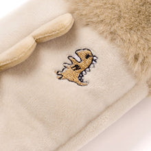 将图片加载到图库查看器,kids beige winter mittens