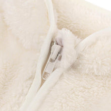 将图片加载到图库查看器,kids ivory fleece jacket