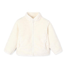 将图片加载到图库查看器,kids ivory fleece jacket