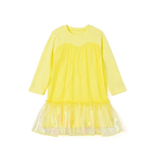 将图片加载到图库查看器,girls yellow dress