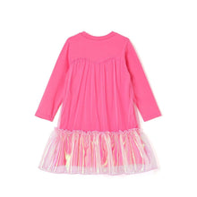 将图片加载到图库查看器,girls pink dress