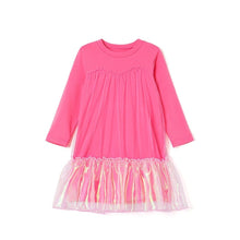 将图片加载到图库查看器,girls pink dress