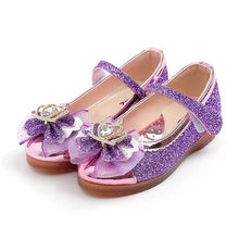 Load image into Gallery viewer, girls purple led mary jane shoes
