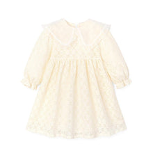 将图片加载到图库查看器,girls ivory dress