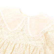 将图片加载到图库查看器,girls ivory dress