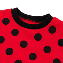 将图片加载到图库查看器,kids lady bug sweatshirt