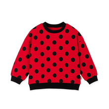 将图片加载到图库查看器,kids lady bug sweatshirt