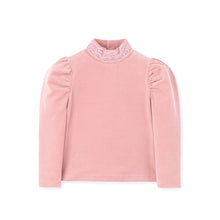 将图片加载到图库查看器,girls pink fleece turtleneck