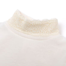 将图片加载到图库查看器,girls ivory fleece turtleneck