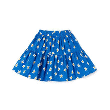 将图片加载到图库查看器,girls blue flower skirt
