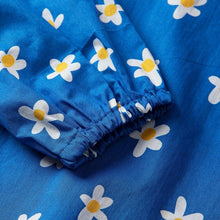 将图片加载到图库查看器,girls blue flower t-shirt