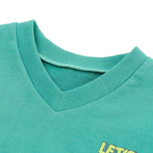 将图片加载到图库查看器,boys mint colored top