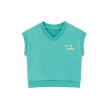 将图片加载到图库查看器,boys mint colored shirt
