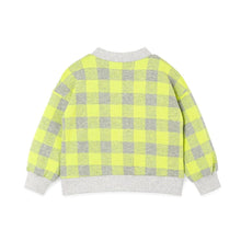将图片加载到图库查看器,kids lime colored cardigan
