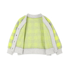将图片加载到图库查看器,kids lime colored cardigan