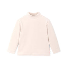 将图片加载到图库查看器,kids beige half-neck t-shirt
