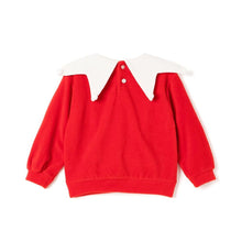 将图片加载到图库查看器,kids red santa sweatshirt