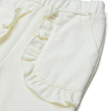 将图片加载到图库查看器,girls ivory pants
