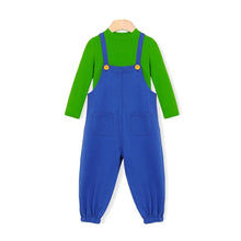 Load image into Gallery viewer, luigi kids halloween costume
