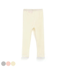 将图片加载到图库查看器,girls ivory basic leggings