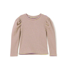 Load image into Gallery viewer, girls yellow striped t-shirt
