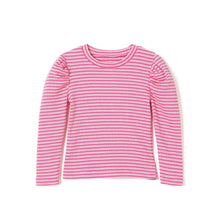 将图片加载到图库查看器,girls pink striped t-shirt